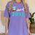 Kids Class Of 2031 Graduation Year T-Shirt Back To School Women's Comfort Colors T-Shirt Violet