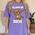 Kids Class Of 2031 Shirt Graduation Dabbing Dog Shirt Women's Comfort Colors T-Shirt Violet