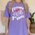 Kids I Crushed 2nd Grade Monster Truck School Graduation Women's Comfort Colors T-Shirt Violet