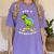 Kids Dinosaur Pre-K Graduation TShirt Kids Preschool Graduation Women's Comfort Colors T-Shirt Violet