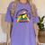 Kids Kindergarten 2018 Nailed It Graduation Women's Comfort Colors T-Shirt Violet