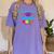 Kids Kindergarten Grad 2019 Graduation T-Shirt Women's Comfort Colors T-Shirt Violet