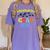 Kids Kindergarten Graduation Graduate Shirt Women's Comfort Colors T-Shirt Violet