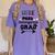 Kids Kindergarten Graduation Shirt Girls Daughter Granddaughter Women's Comfort Colors T-Shirt Violet