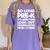 Kids Last Day Pre-K Kindergarten Here I Come Graduation Women's Comfort Colors T-Shirt Violet