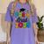 Kids Pre-K Grad 2025 Preschool Prek Graduation Women's Comfort Colors T-Shirt Violet