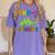 Kids Pre-K Graduate Brontosaurus Dino Pre Kindergarten Graduation Women's Comfort Colors T-Shirt Violet