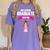 Kids Princess Girl Preschool Graduate 2018 Graduation Pre-K Women's Comfort Colors T-Shirt Violet