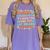 Kids So Long Kindergarten 1st Grade Here I Come Graduation Groovy Women's Comfort Colors T-Shirt Violet