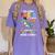 Kids So Long Pre-K Preschool Graduation Kindergarten Here I Come Women's Comfort Colors T-Shirt Violet