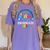 Kindergarten Graduation 2026 Pre-k Graduate Kids Boys Girls Women's Comfort Colors T-Shirt Violet