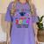 Kindergarten Graduation Class 2024 1st Grade Here I Come Women's Comfort Colors T-Shirt Violet