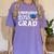 Kindergarten Graduation Shirt Boys Girls Graduate Women's Comfort Colors T-Shirt Violet