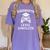 Kindergarten Level Complete Retro Graduation Video Gamer Women's Comfort Colors T-Shirt Violet