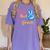 Last Day Of School Peace Out Grade 4 Graduation Kids Women's Comfort Colors T-Shirt Violet