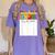 Last Day Of School Sign My Shirt Autograph Graduation Women's Comfort Colors T-Shirt Violet