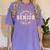 My Last First Day Senior 2025 Graduation Class Of 2025 Women's Comfort Colors T-Shirt Violet