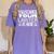 Law School Graduation Bar Exam T Shirt Women's Comfort Colors T-Shirt Violet