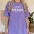 Law School Graduation Him Her Lawyer Grad Degree Women's Comfort Colors T-Shirt Violet
