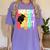 Law School Graduation Queen New Lawyer Attorney Grad Women's Comfort Colors T-Shirt Violet