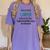 Lawyer Definition Quote Attorney Student Graduation Women's Comfort Colors T-Shirt Violet