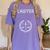 Lawyer Law Student Tee School Graduation T-Shirt Women's Comfort Colors T-Shirt Violet