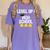 Level Up High School 8th Grade Graduation T-Shirt Women's Comfort Colors T-Shirt Violet