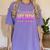 Licensed Vet Tech Veterinary Technician Graduation 2024 Women's Comfort Colors T-Shirt Violet