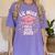 Little Miss Pre-K Grad 2025 Preschool Graduation Girls Kids Women's Comfort Colors T-Shirt Violet