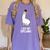 LLama Graduation I Got My Dipllama Cute Llama Women's Comfort Colors T-Shirt Violet