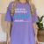 Look At Me Becoming A Nurse &Shit Graduation Nursing Student Women's Comfort Colors T-Shirt Violet