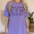 Magna Cum Laude Graduation Honors T Shirt Women's Comfort Colors T-Shirt Violet