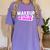 Makeup Artist Beauty Cosmetologist Graduation T-Shirt Women's Comfort Colors T-Shirt Violet