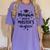 Mama With A Masters Degree Graduation Ceremony Mom Women's Comfort Colors T-Shirt Violet