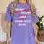 Man Criminal Justice Degree Graduation Or Career Women's Comfort Colors T-Shirt Violet