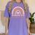 MASTER OF EDUCATION ROCK Master Graduation Women's Comfort Colors T-Shirt Violet