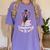 Mastered It Black Girl Masters Degree Graduation Black Queen Women's Comfort Colors T-Shirt Violet