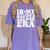 In My Master's Degree Era Graduation Master Degree Women's Comfort Colors T-Shirt Violet