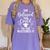 Masters Degree Graduation Art For Women Girl Masters Degree Women's Comfort Colors T-Shirt Violet