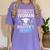 Masters Degree Graduation Art For Women Girls Masters Degree Women's Comfort Colors T-Shirt Violet