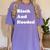Masters Degree Graduation And Hooded T-Shirt Women's Comfort Colors T-Shirt Violet