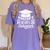 Master's Degree Survivor College Graduation Women's Comfort Colors T-Shirt Violet