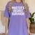 MASTER'S DEGREE SURVIVOR Graduation Grad College Women's Comfort Colors T-Shirt Violet