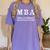 MBA Graduation When Your BS Can't Take You Further Women's Comfort Colors T-Shirt Violet