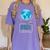 Medical School Survivor Med Graduation Women's Comfort Colors T-Shirt Violet