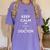 Medical Student Almost Doctor Med School Graduation Women's Comfort Colors T-Shirt Violet
