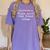 Middle School Graduation For Her 2021 High School Women's Comfort Colors T-Shirt Violet