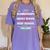 Middle School Graduation We Are Done Class Of 2023 8th Grade Women's Comfort Colors T-Shirt Violet