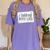 Middle School Graduation Shirts Graduate Grad Women's Comfort Colors T-Shirt Violet