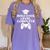 Middle School Level Complete Gamer Graduation Day 2024 Women's Comfort Colors T-Shirt Violet